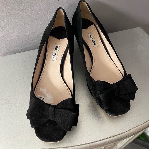 Miu miu size 38.5 shoes